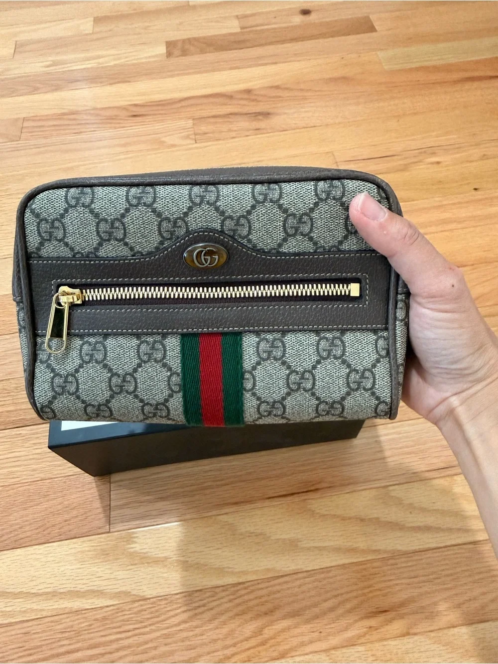 Gucci Ophidia GG Supreme Small Belt Bag (Model 517076 9613B)